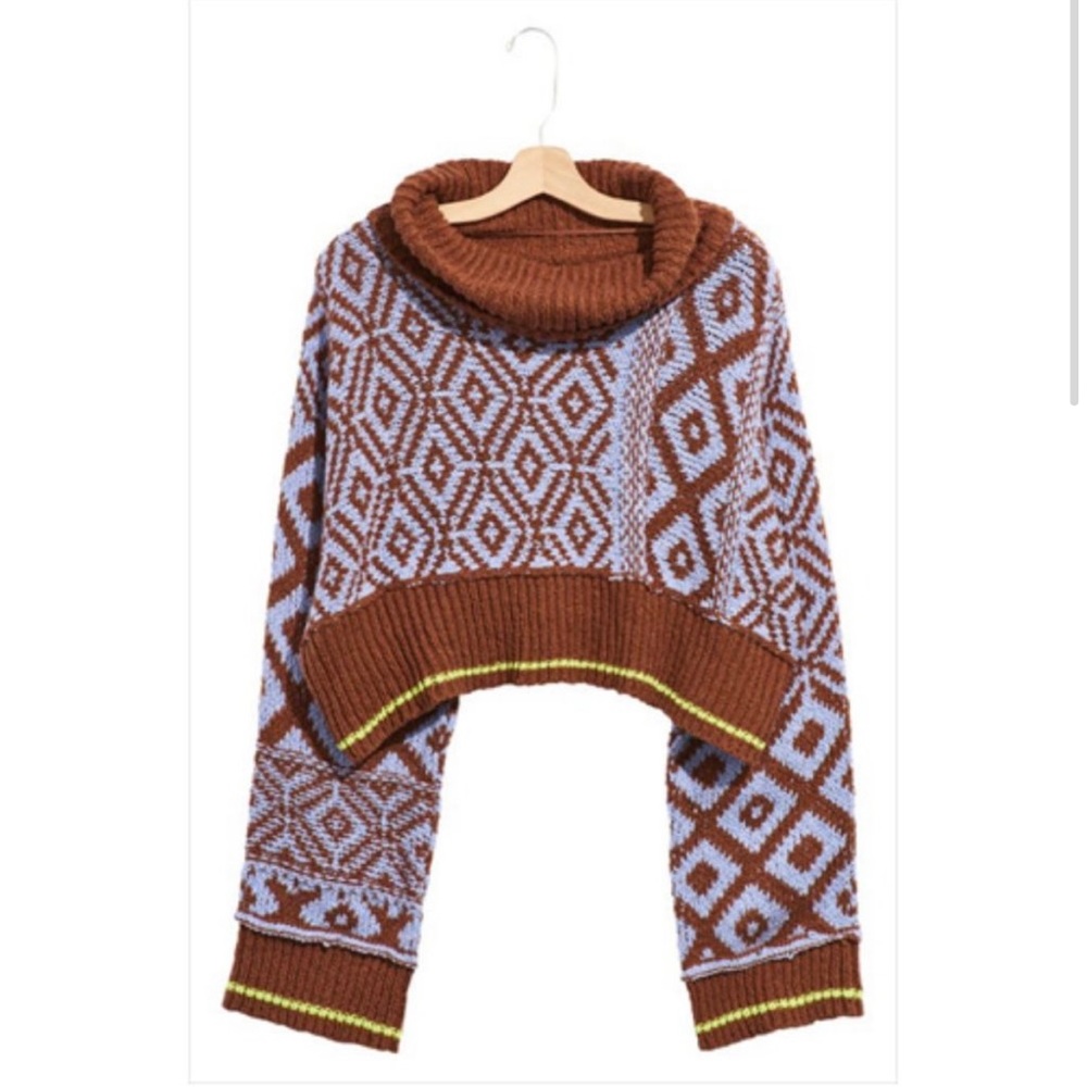 Free People Crop Jupiter Sweater